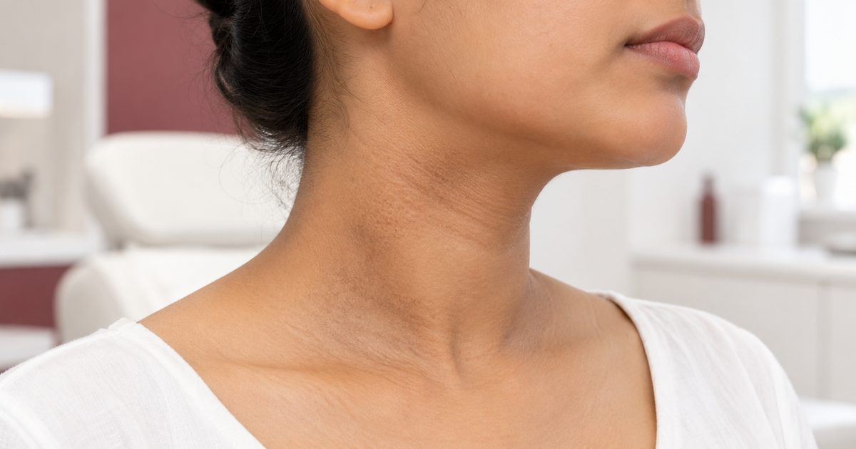 Dark Neck: Is It Pigmentation, Dirt or Acanthosis Nigricans?