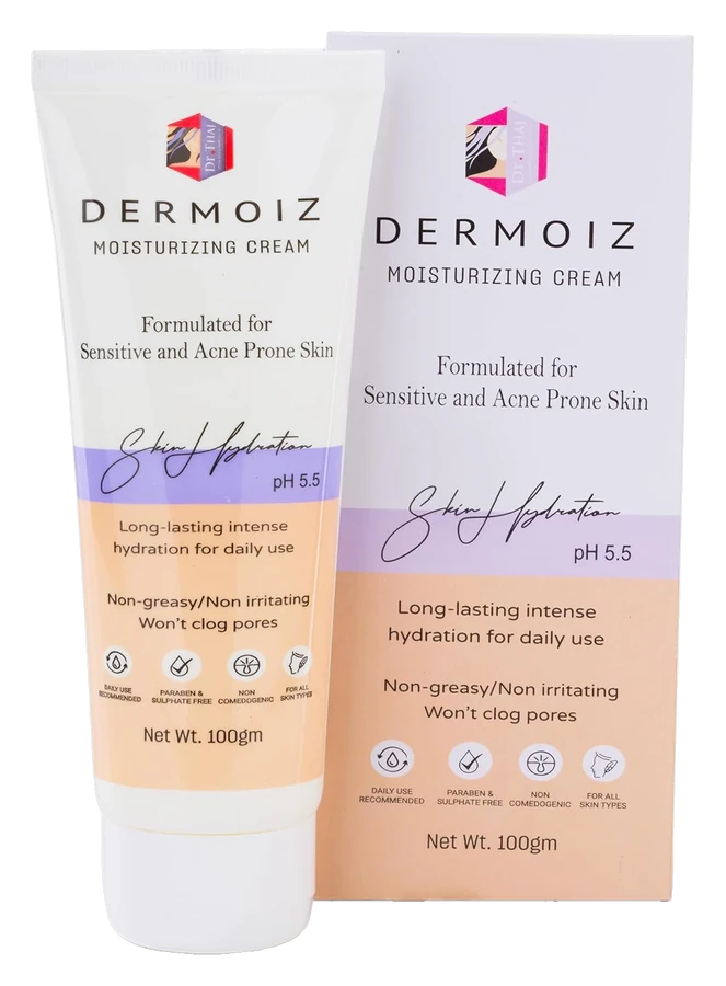 Dermoiz moisturizing cream bottle