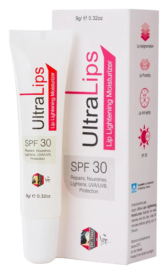 UltraLips SPF 30 lip lightening moisturizer