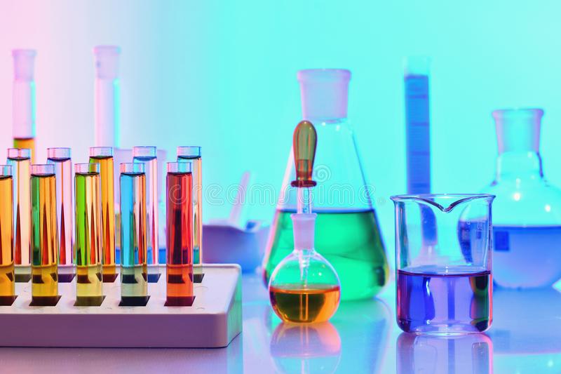 laboratory glassware colorfu chemicals chemistry l laboratory glassware colorful chemicals reagents chemistry 135607116
